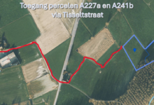Ramsdonk – 2 percelen landbouwgrond – 12400 m2
