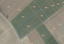 Twee aaneengesloten landbouwgronden (ca. 1 ha) te Landen (Wange)