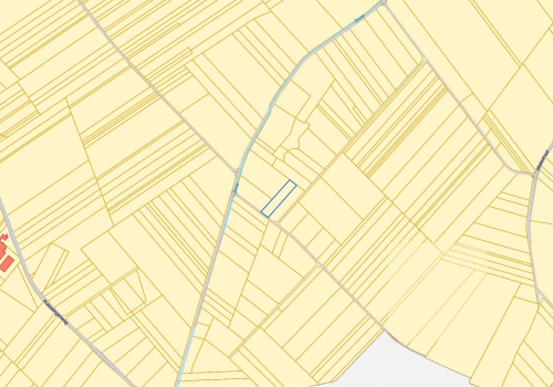 PERCEEL LANDBOUWGROND TE KOOP VIA MEDEDINGINGSPROCEDURE