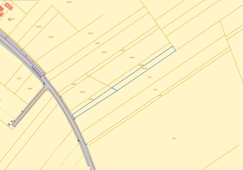 PERCEEL LANDBOUWGROND TE KOOP VIA MEDEDINGINGSPROCEDURE