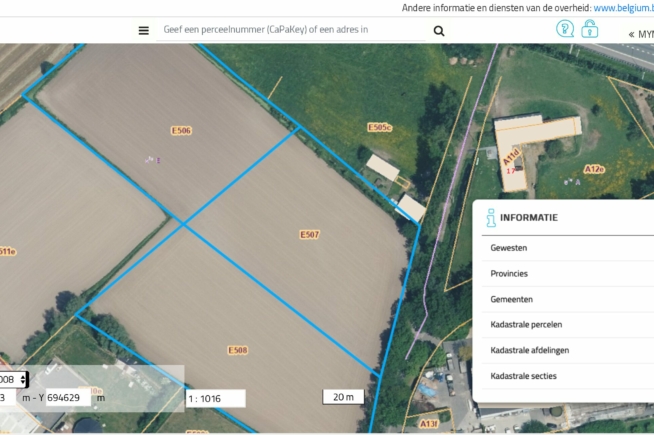 landbouwgrond te koop in Nevele