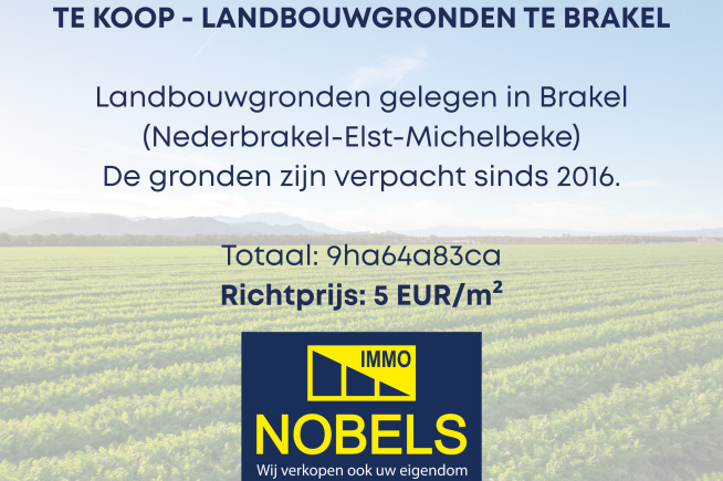 Landbouwgronden te Brakel