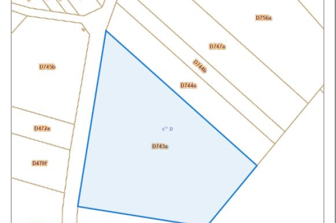 PERCEEL LANDBOUWGROND TE KOOP VIA MEDEDINGINGSPROCEDURE