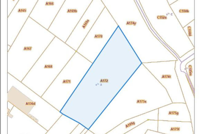 PERCEEL LANDBOUWGROND TE KOOP VIA MEDEDINGINGSPROCEDURE