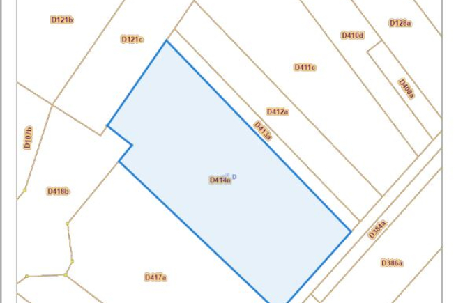 PERCEEL LANDBOUWGROND TE KOOP VIA MEDEDINGINGSPROCEDURE