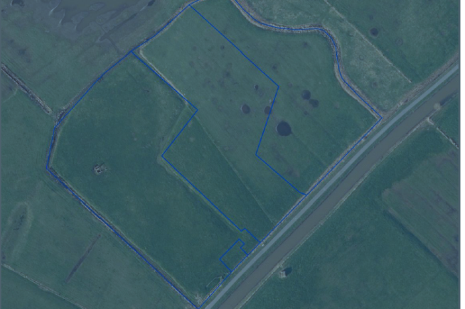 Blok weiland te Oudekappele (Diksmuide)