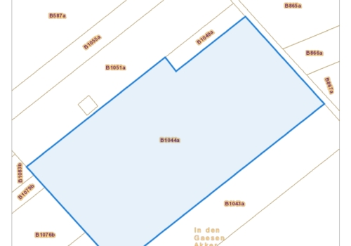 OPENBARE VERKOOP LANDBOUWGROND – Fysiek