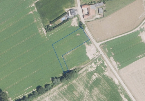 PERCEEL LANDBOUWGROND TE KOOP VIA MEDEDINGINGSPROCEDURE