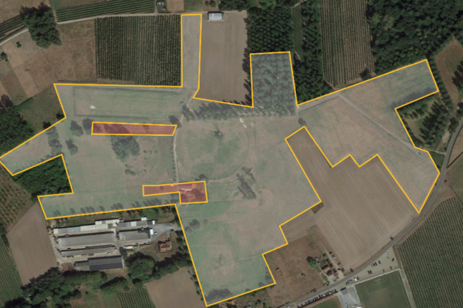 11,4 HA akkerland en weiland Houtstraat Wellen