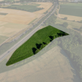 Landbouwgrond van 1ha36a02ca te Ketsingen