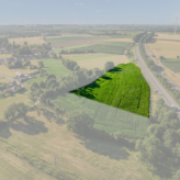 Landbouwgrond van 1ha36a02ca te Ketsingen