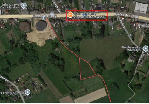 Weide/landbouwgrond te koop 3770 m2 te 1730 Asse