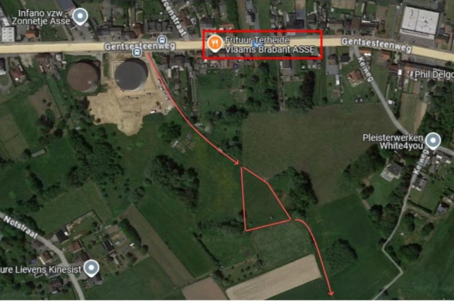 Weide/landbouwgrond te koop 3770 m2 te 1730 Asse