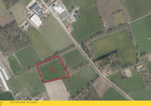 Groot perceel landbouwgrond te koop in Blauberg-Herselt
